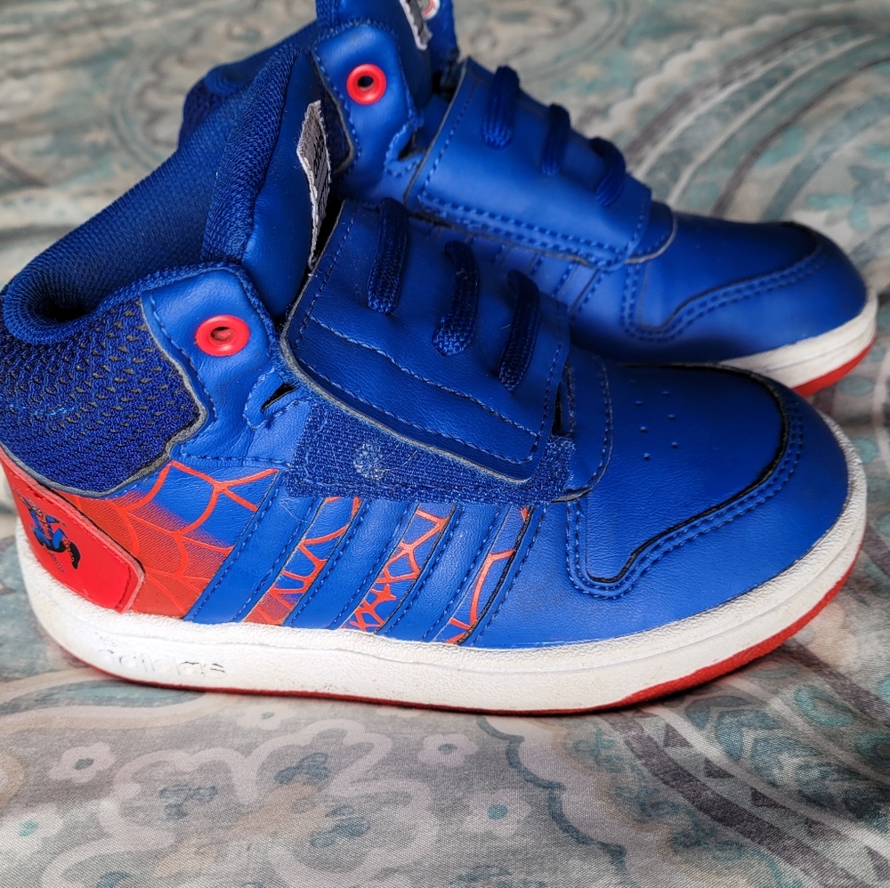 Adidas x Marvel Spiderman Toddler Hi-tops